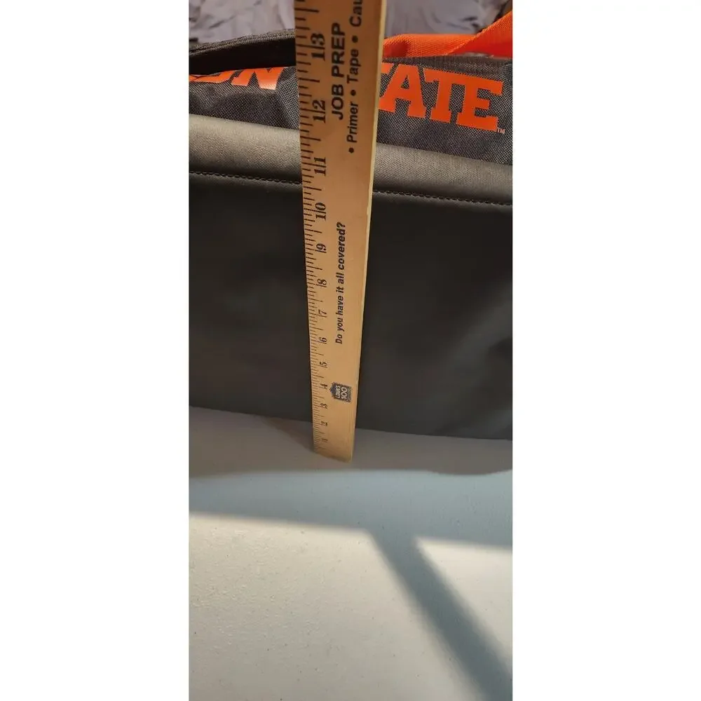 Nike Black And Orange Oregon State Duffel Bag With Beaver Great Condition